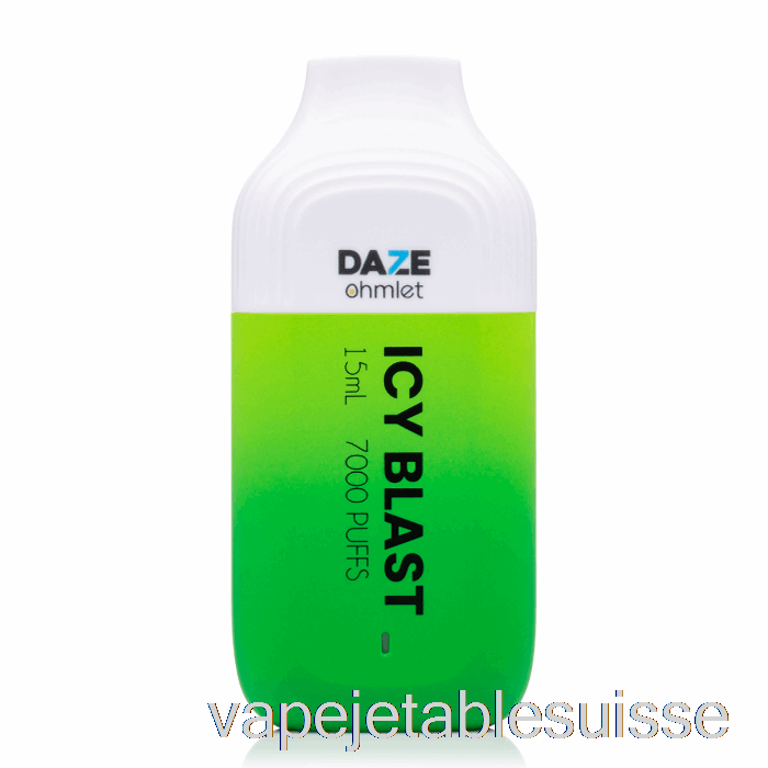 Vape Suisse 7 Daze Ohmlet 7000 Souffle Glacé Jetable